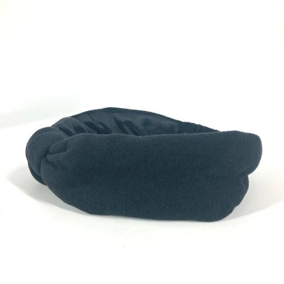 SAINT LAURENT PARIS 682968 headband hair accessories pile hair band cotton Black main image 9